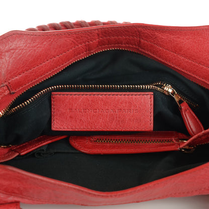 Balenciaga Agneau Giant 12 Rose Gold Hardware Town Coquelicot 8 of 12