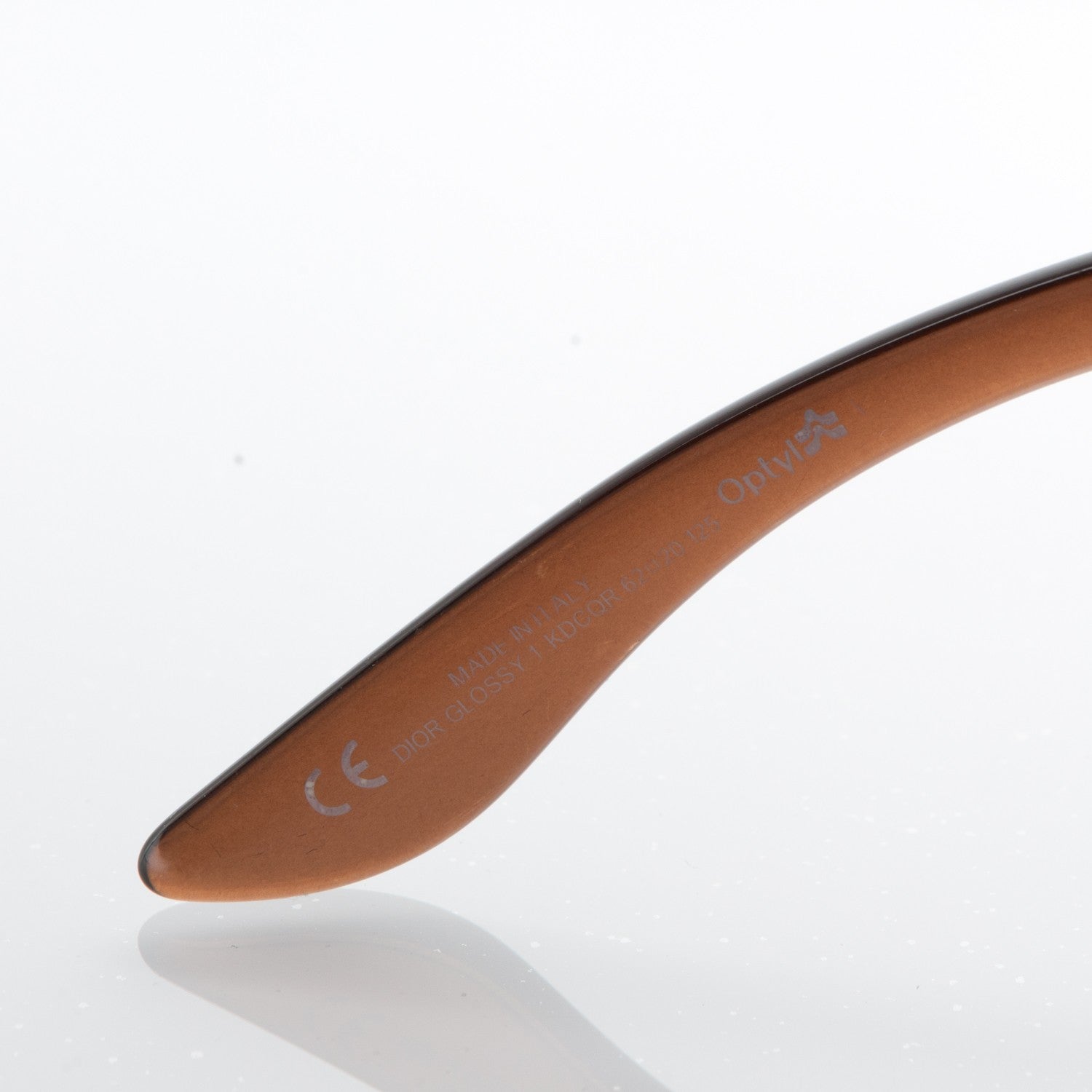 Christian Dior Glossy 1 Sunglasses Brown 6 of 7