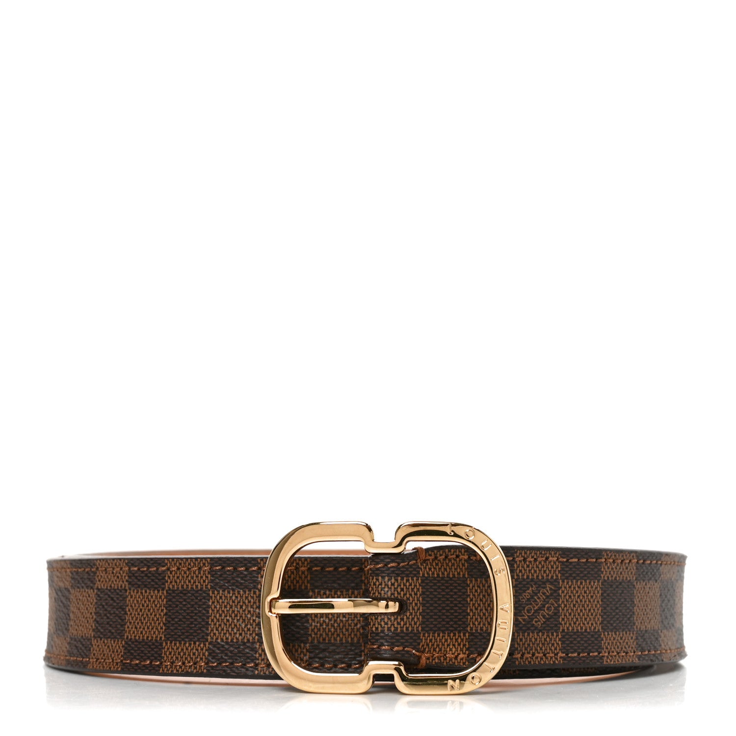 Louis Vuitton Damier Ebene Mini 80 32 Belt 1 of 6