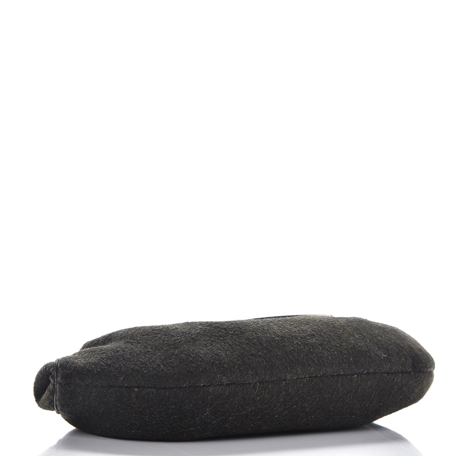 Prada Wool Crystal Clutch Black Militare 4 of 7