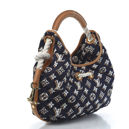 Louis Vuitton Canvas Monogram Cruise Bulles MM Navy 2 of 14