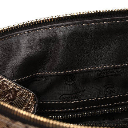 Gucci Crystal Monogram Large Hysteria Clutch Brown 5 of 6