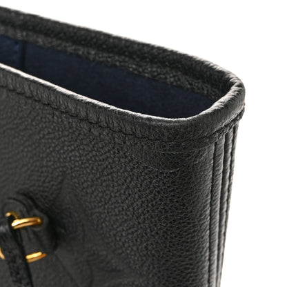 Louis Vuitton Empreinte Monogram Giant Neverfull MM Black 18 of 25