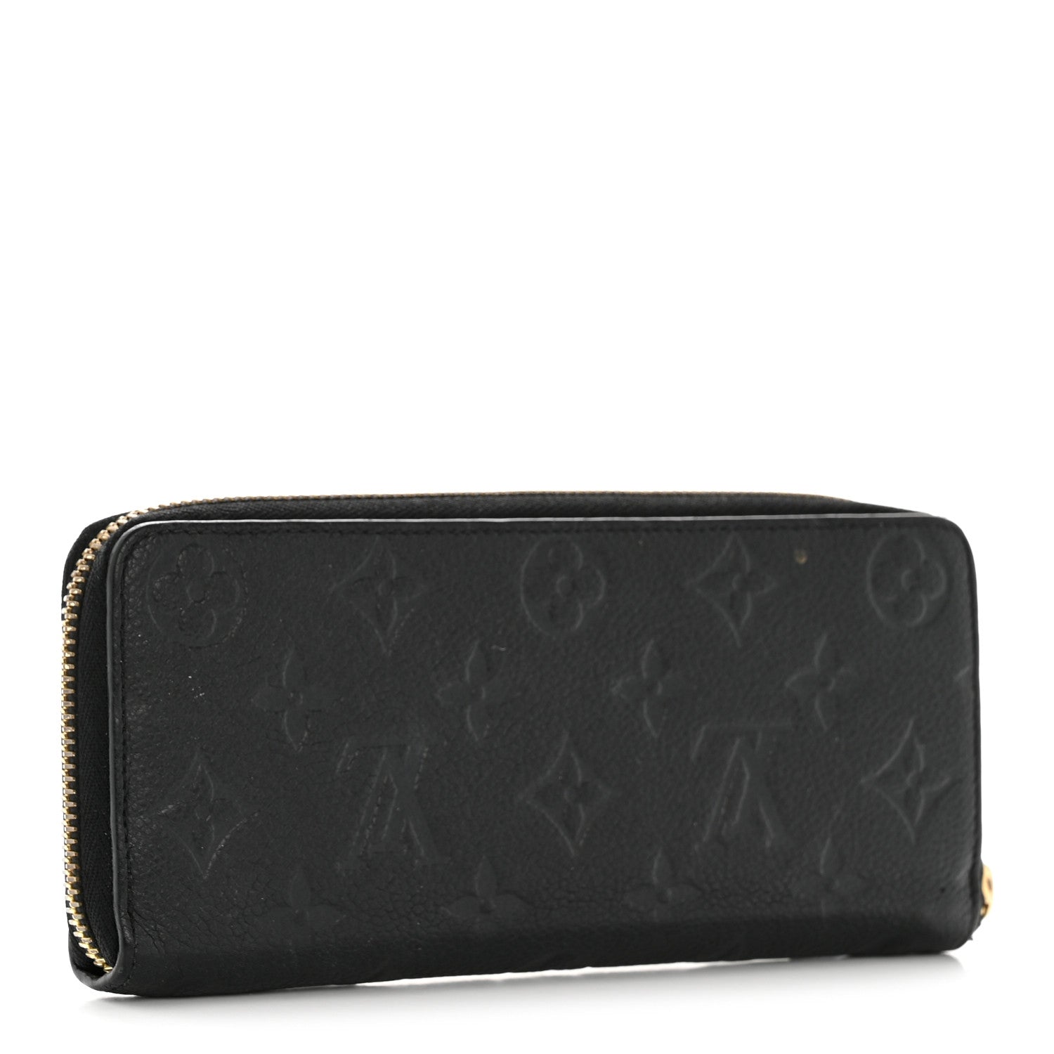 Louis Vuitton Empreinte Clemence Wallet Black 3 of 11