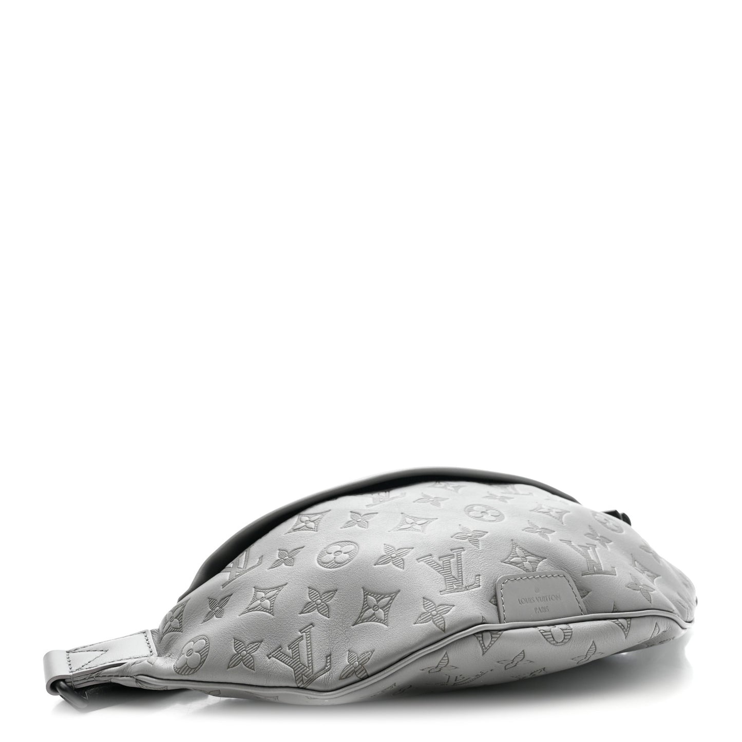 Calfskin Monogram Shadow Discovery Bumbag PM Gray