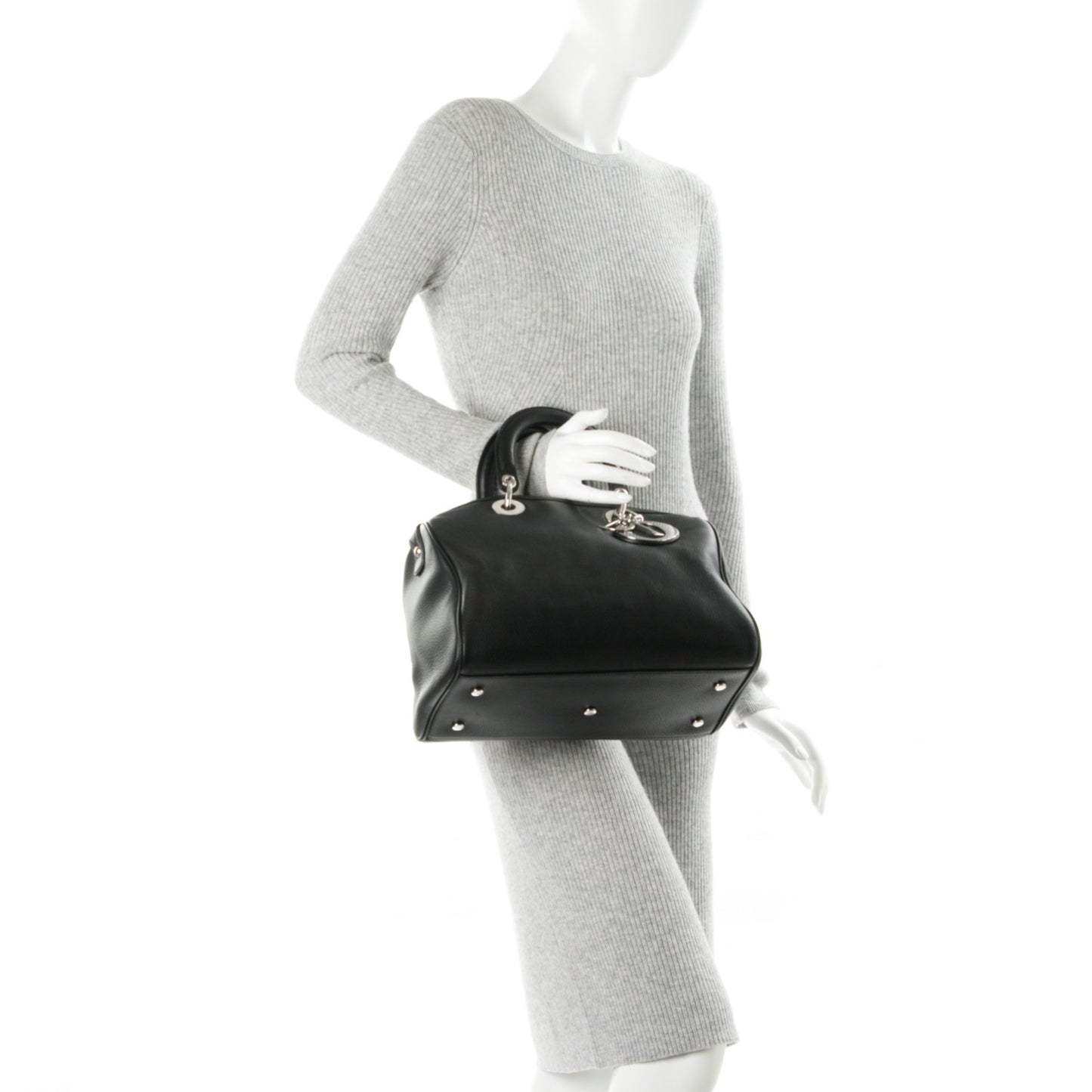 Smooth Deerskin Granville Polochon Black