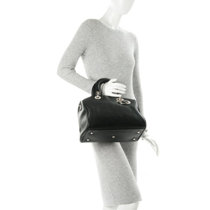 Christian Dior Smooth Deerskin Granville Polochon Black 3 of 8