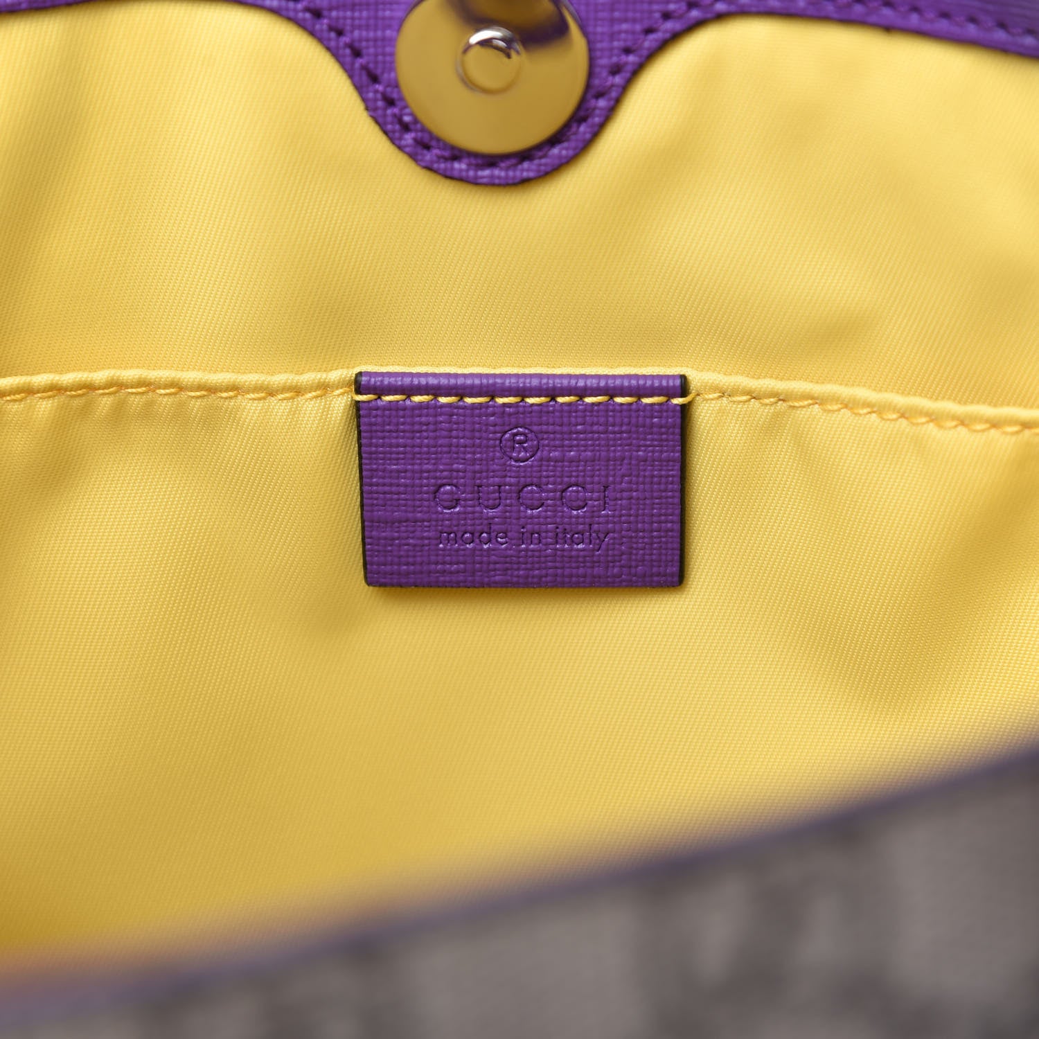 Gucci GG Supreme Monogram Childrens Rainbow Birds Tote 8 of 10