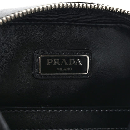 Prada Saffiano Harness Crossbody Travel Pouch Black 6 of 8