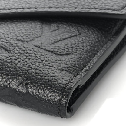 Louis Vuitton Empreinte Victorine Wallet Black 8 of 8