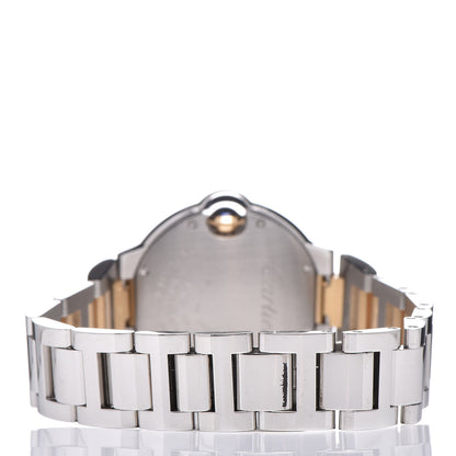 Cartier Stainless Steel 18K Yellow Gold 33mm Ballon Bleu De Automatic Watch 4 of 9