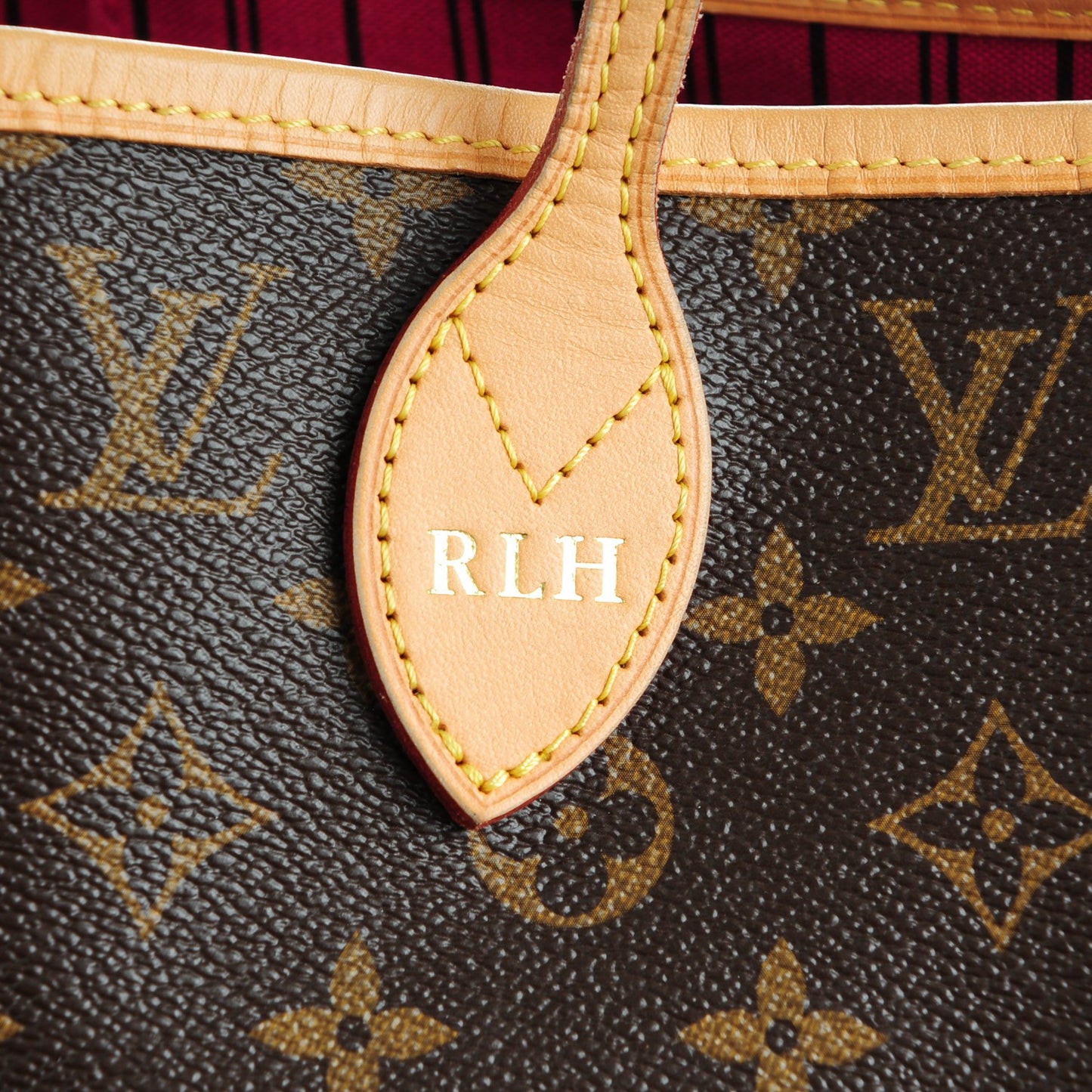 Monogram Neverfull MM Pivoine