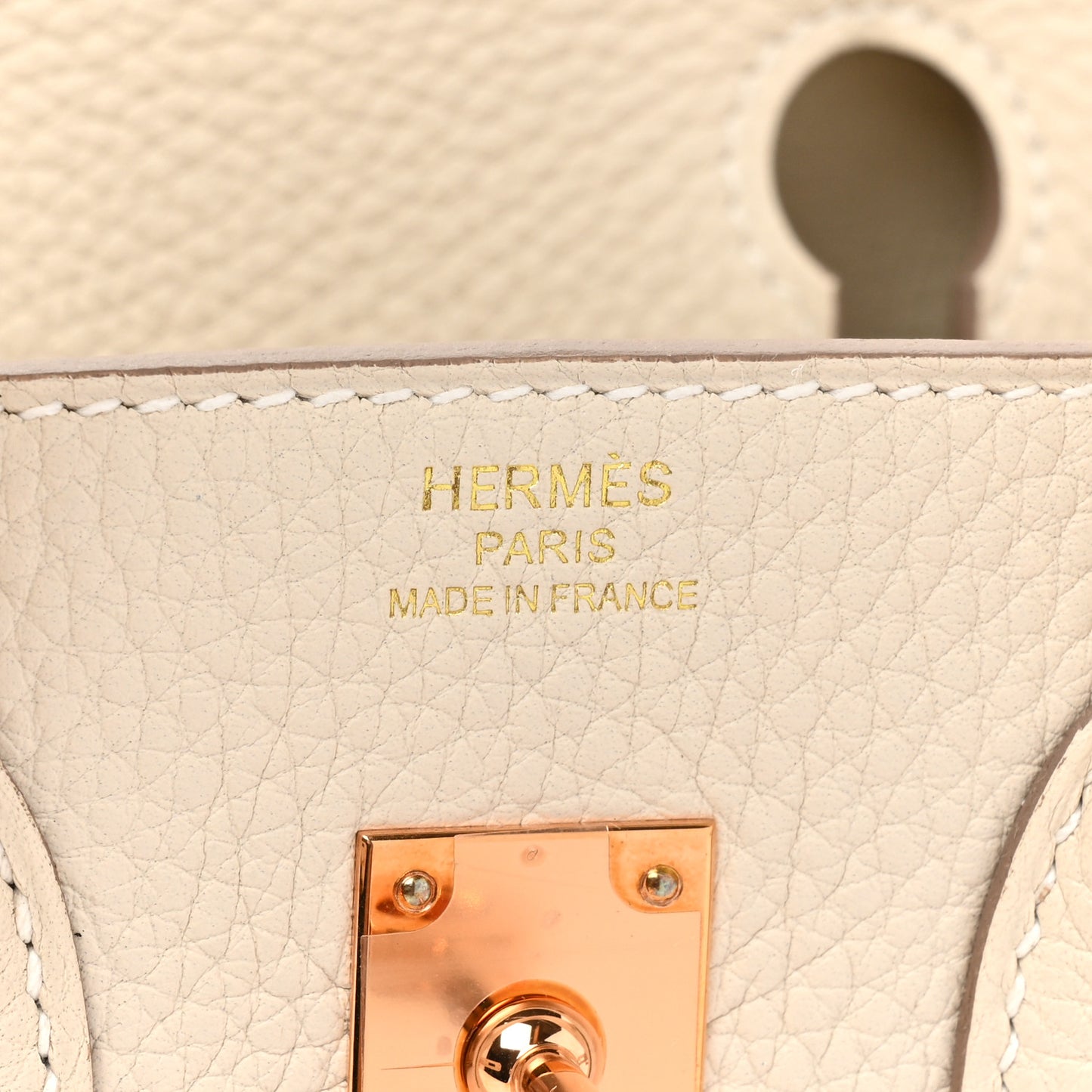 Togo Birkin 25 Craie
