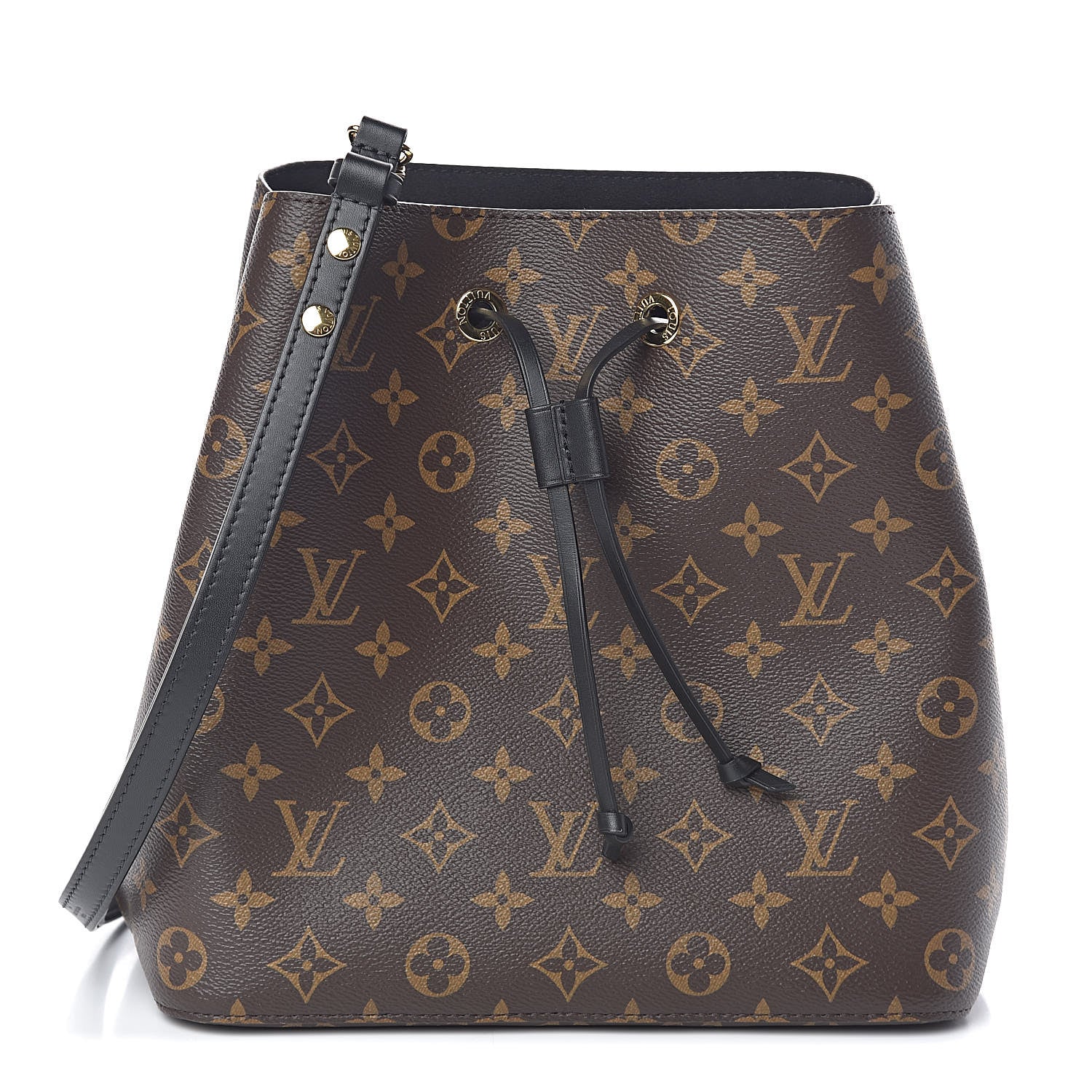 Louis Vuitton Monogram Neonoe MM Black 1 of 12