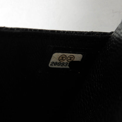 Chanel Caviar Quilted Wallet On Chain WOC Black 8 of 8