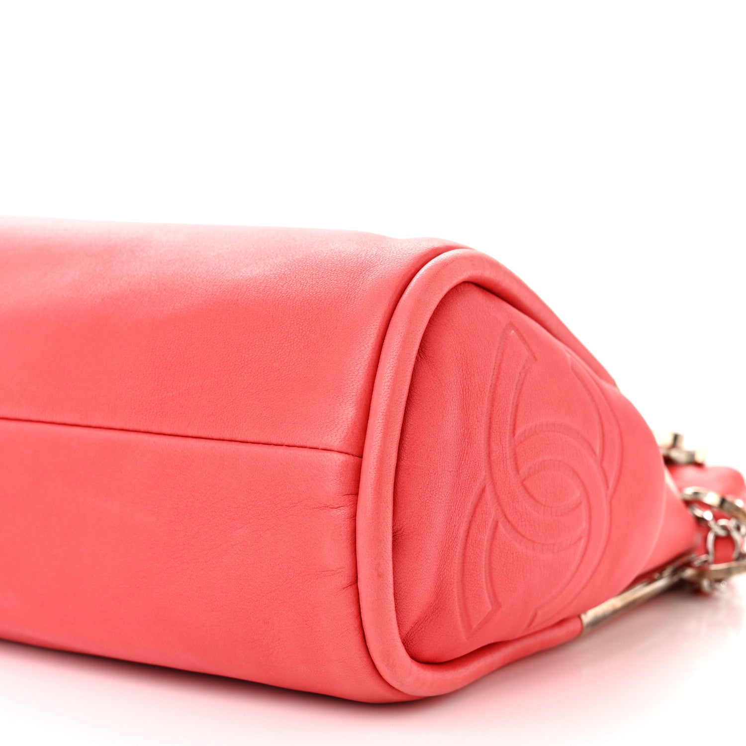 Chanel Lambskin Medium Ultimate Soft Tote Red 10 of 12
