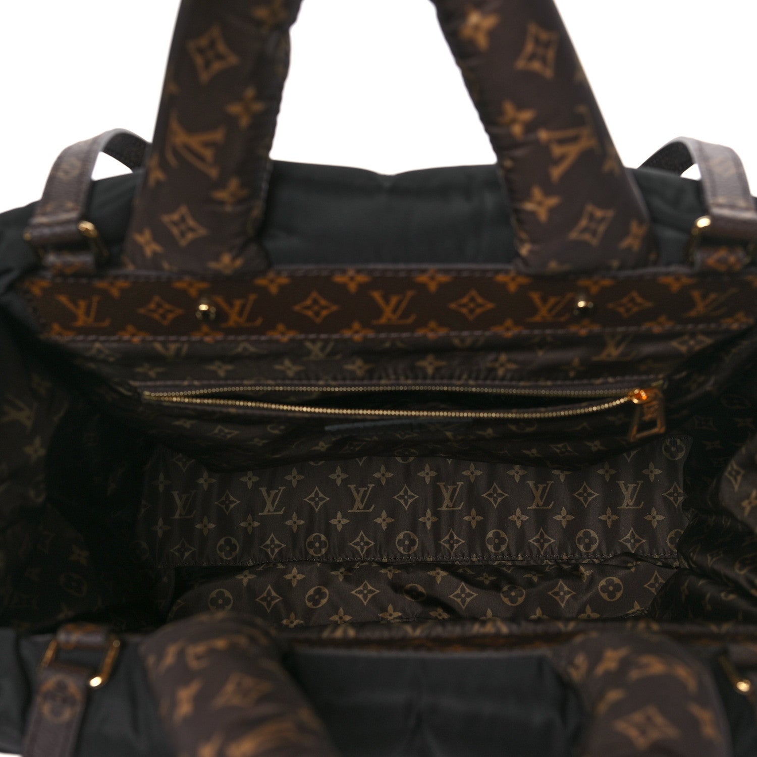 Louis Vuitton Econyl Monogram Pillow Giant Onthego MM Black 5 of 8