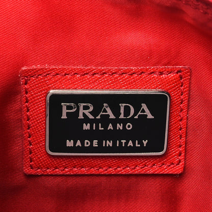 Prada Nylon Vela Sport Messenger Bag Rosso 6 of 12