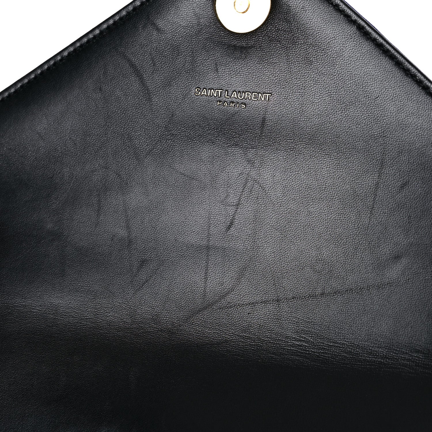 Saint Laurent Metallic Calfskin Matelasse Chevron Monogram Medium College Satchel Multicolor 11 of 17