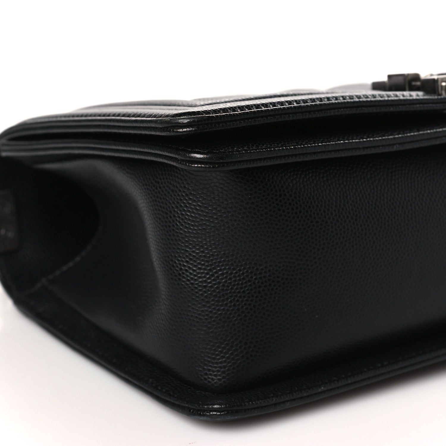 Chanel Caviar Quilted Medium Boy Flap Black 9 of 11