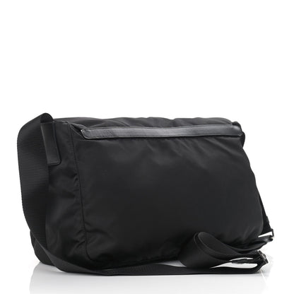 Prada Nylon Vela Messenger Bag Black 2 of 13