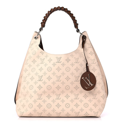 Louis Vuitton Mahina Carmel Hobo Creme 1 of 8