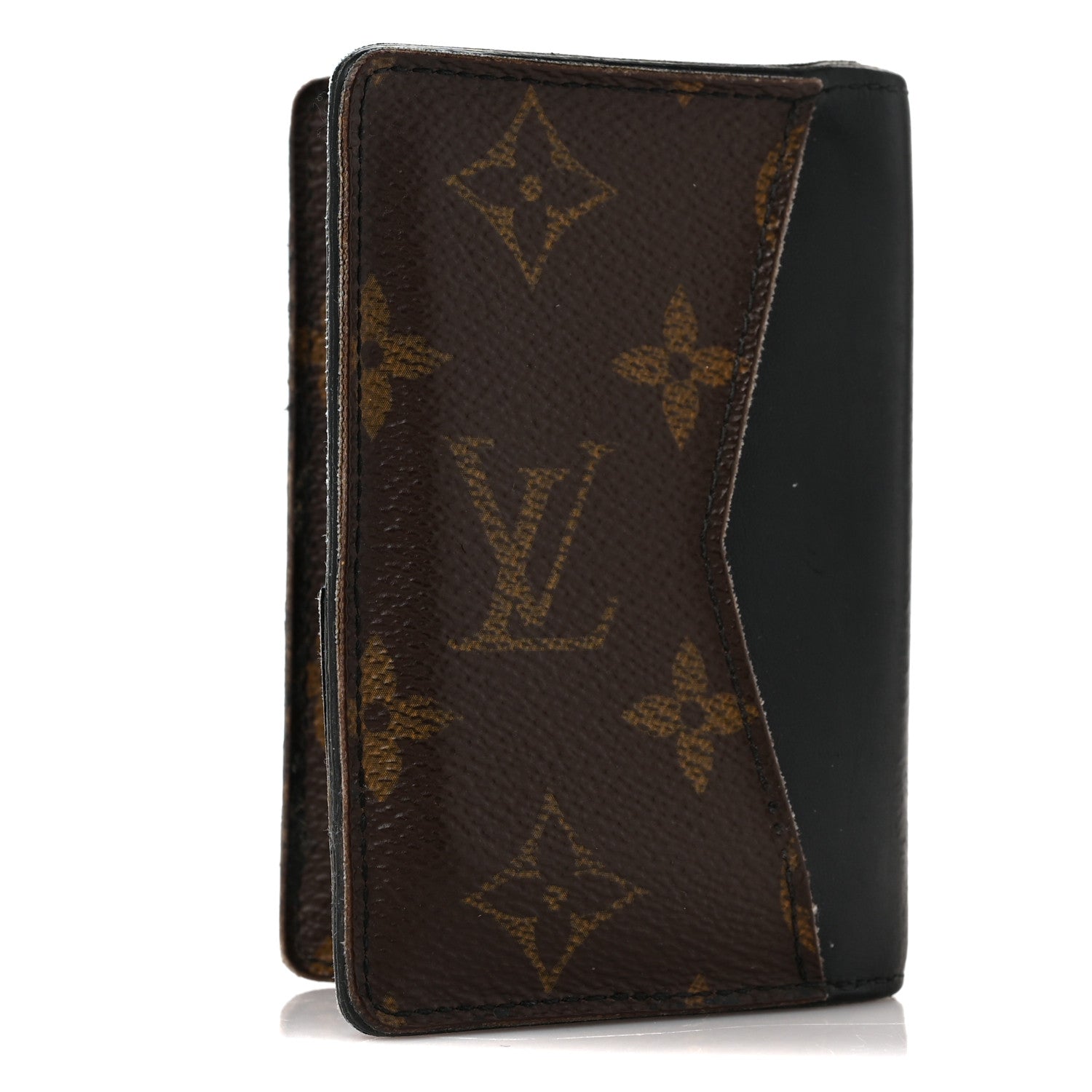 Louis Vuitton Monogram Macassar Pocket Organizer NM 3 of 9
