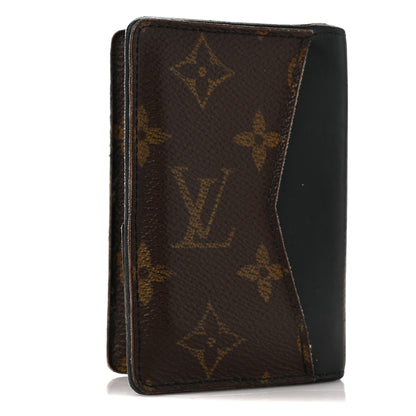 Louis Vuitton Monogram Macassar Pocket Organizer NM 3 of 9