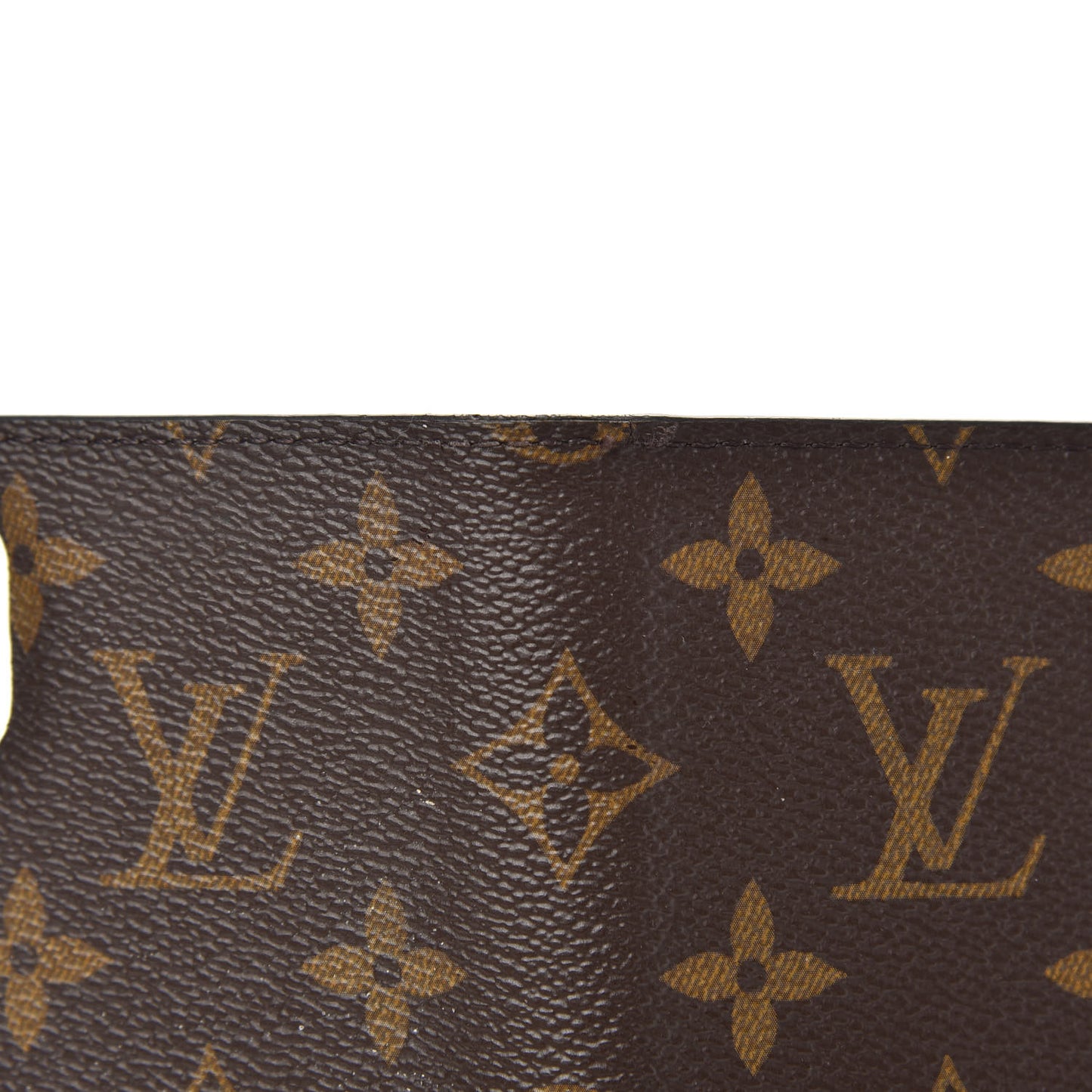 Monogram iPhone X Folio Case