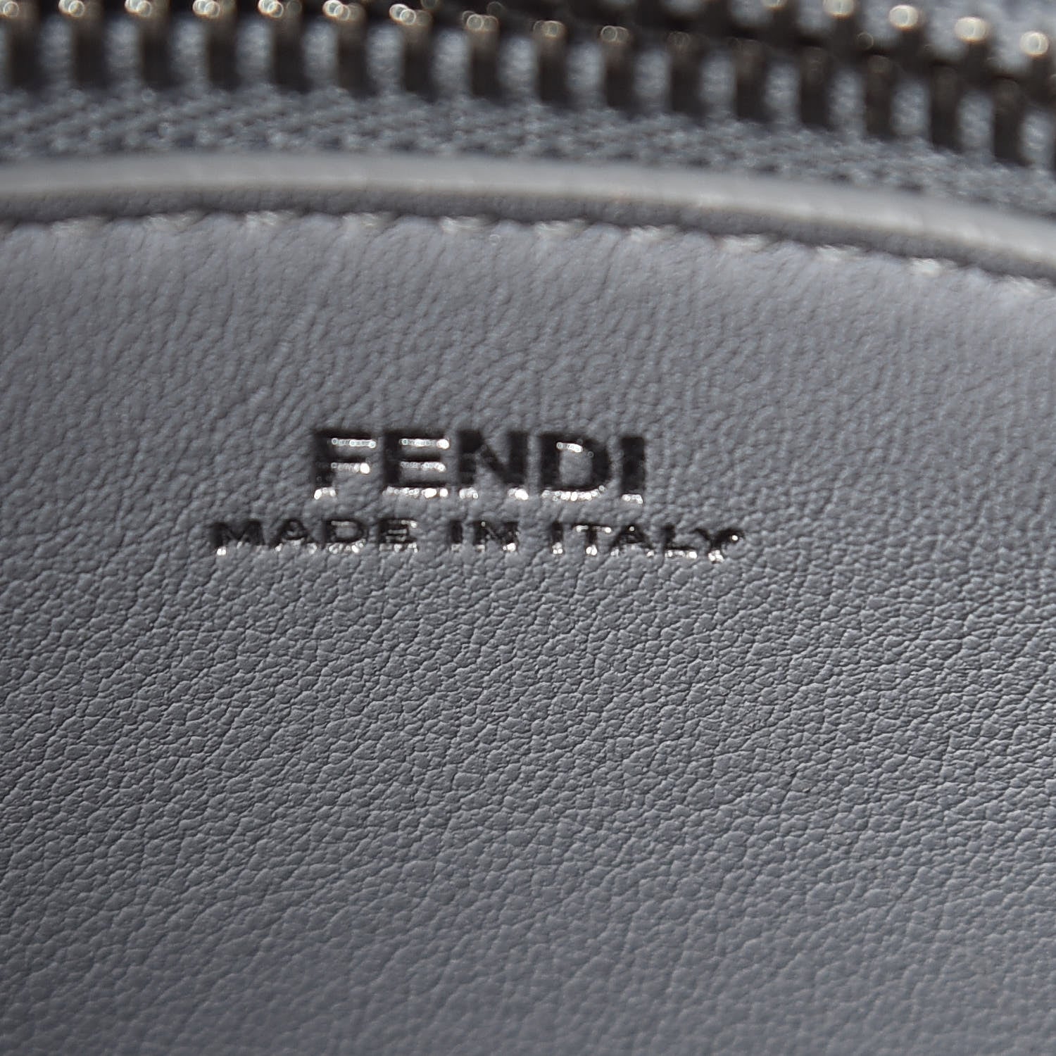 Fendi Vitello Baltico Hypnoteyes Studded Small Dotcom Click Chain Satchel Black 10 of 15