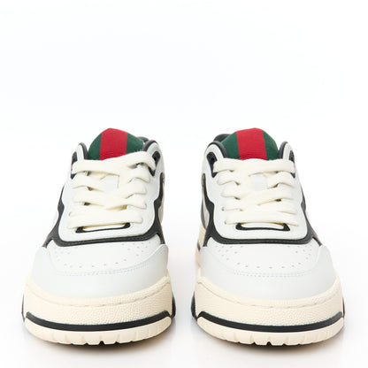 Gucci Calfskin Womens Re-Web Sneakers 36 Black White 3 of 11