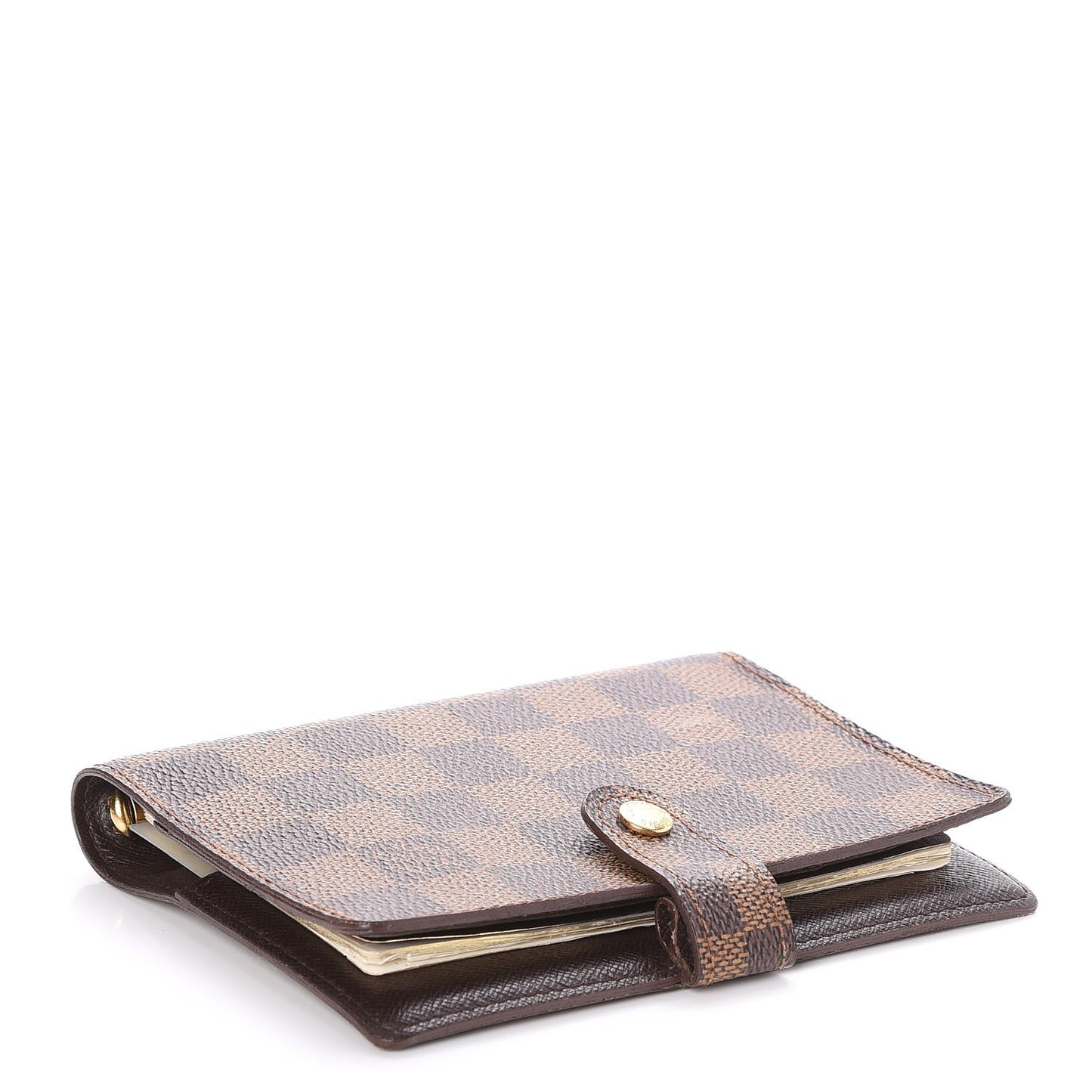 Damier Ebene Small Ring Agenda Cover