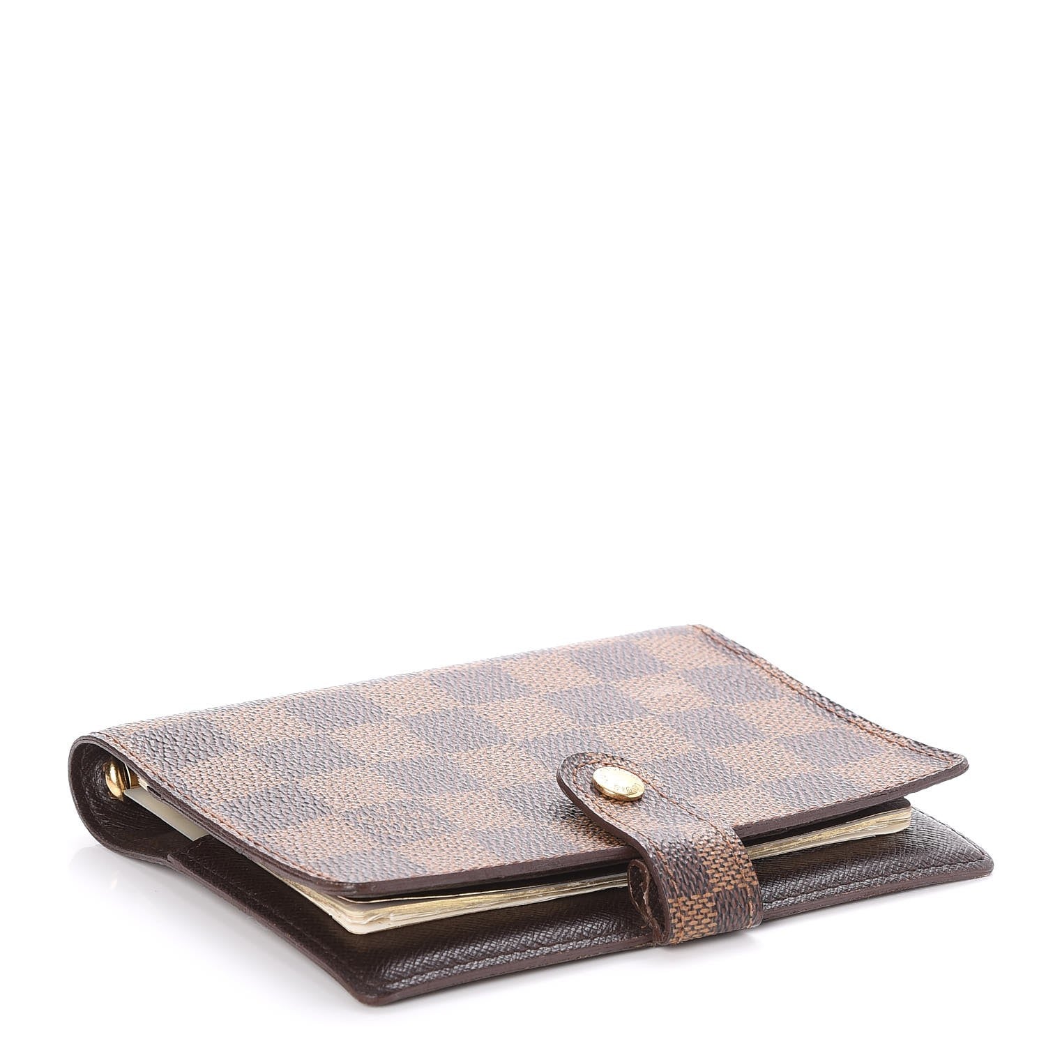 Louis Vuitton Damier Ebene Small Ring Agenda Cover 4 of 9