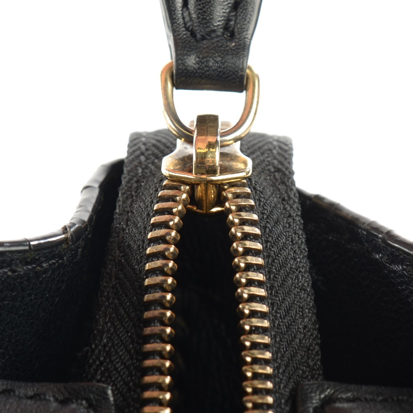 Smooth Calfskin Nano Luggage Black