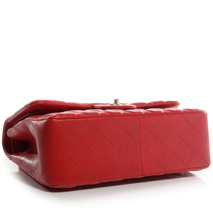Chanel Lambskin Jumbo Double Flap Red 4 of 8