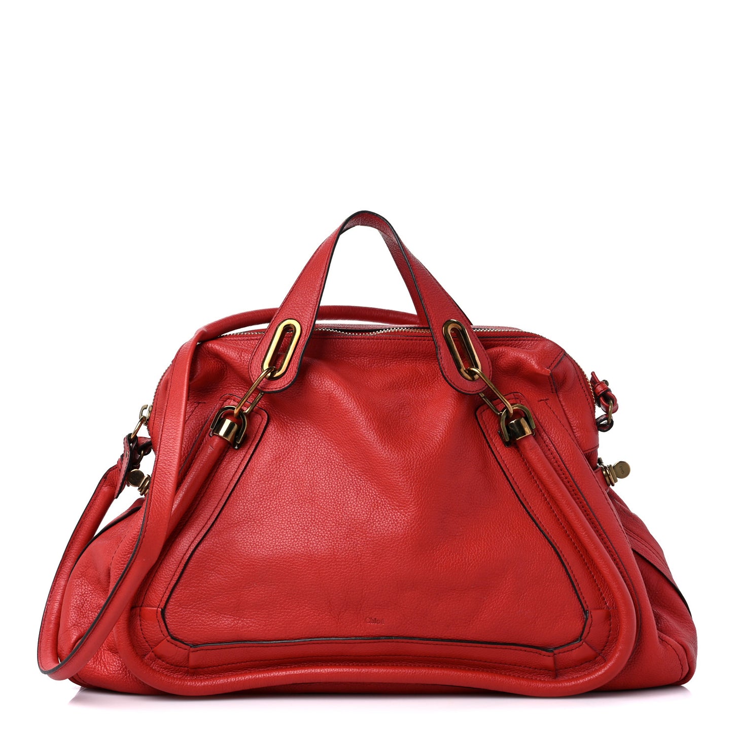 Calfskin Large Paraty Orange Mechanic