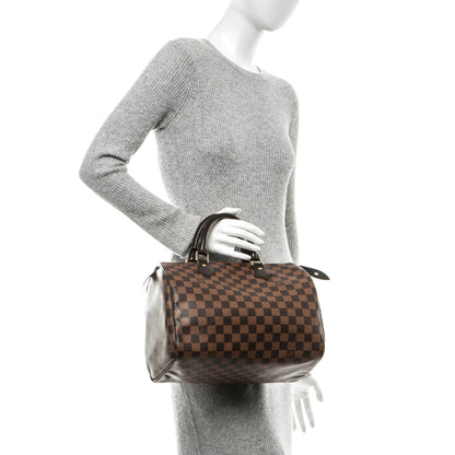 Louis Vuitton Damier Ebene Speedy 30 2 of 7