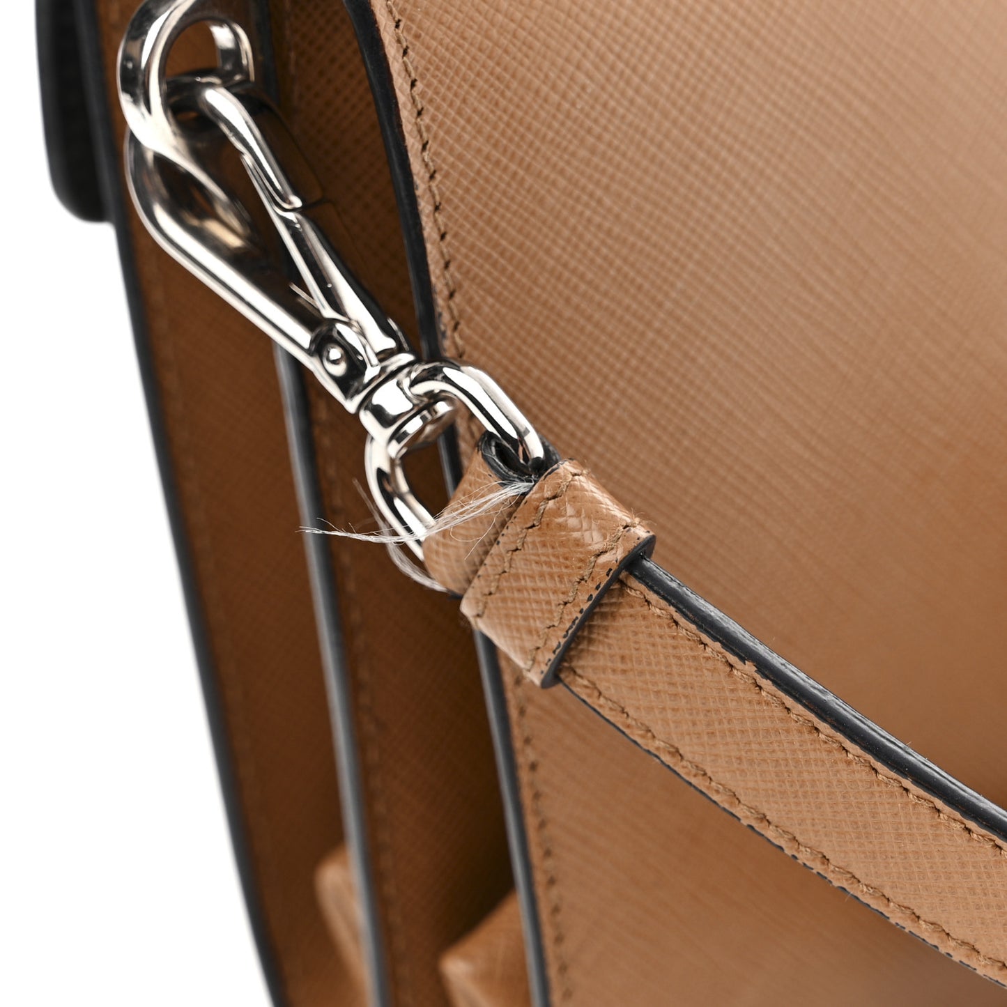 Saffiano Sound Shoulder Bag Caramel