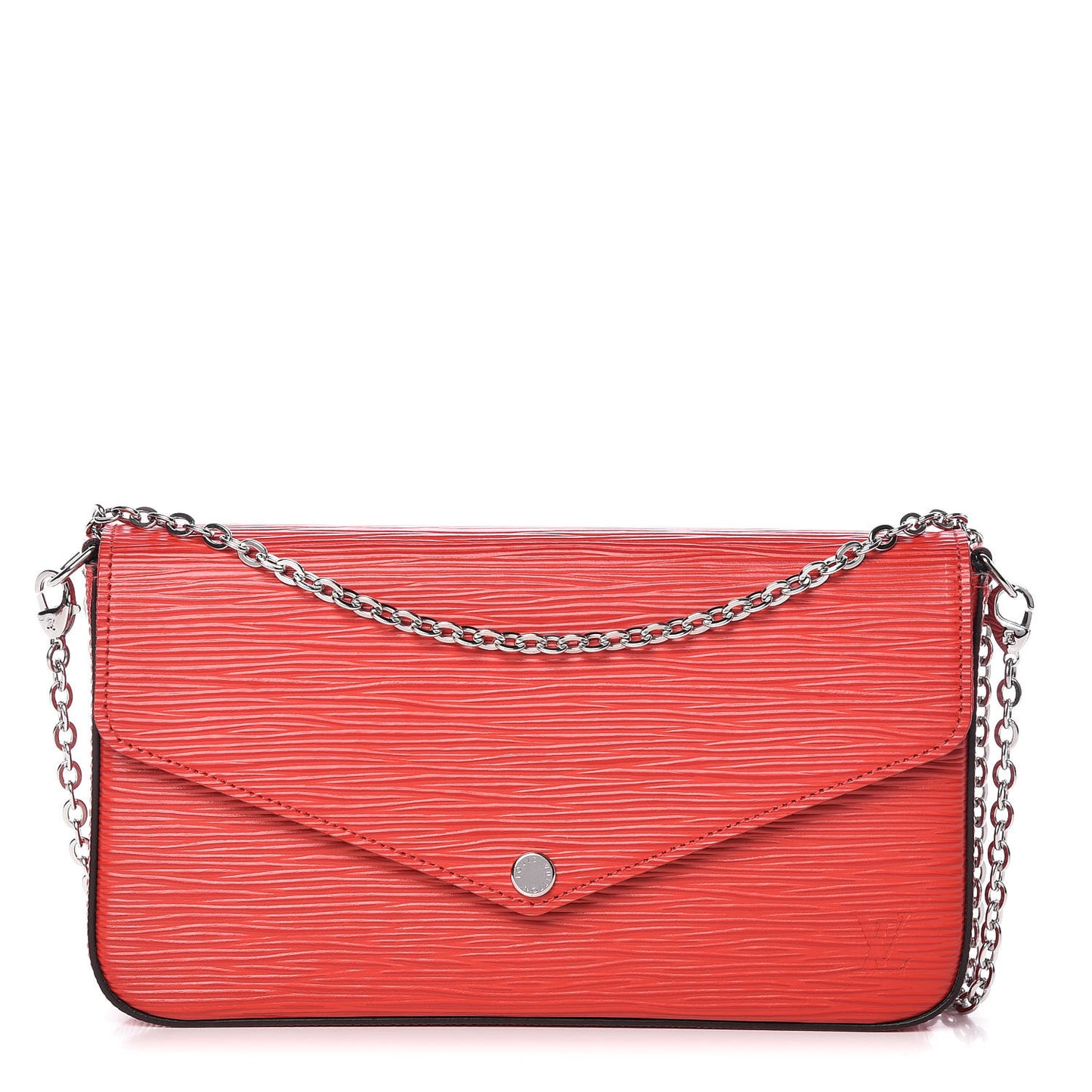 Epi Pochette Felicie Coquelicot