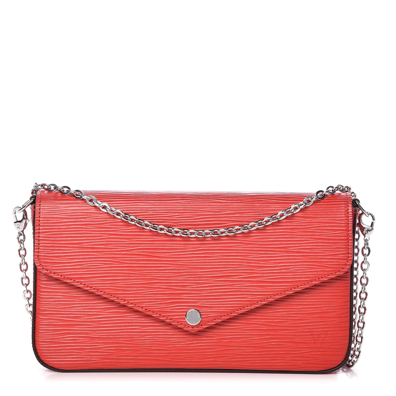 Louis Vuitton Epi Pochette Felicie Coquelicot 1 of 11