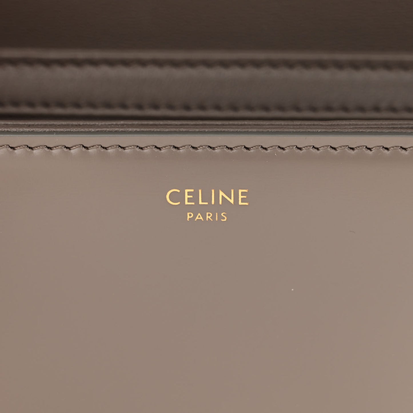 Shiny Calfskin Teen Triomphe Pebble