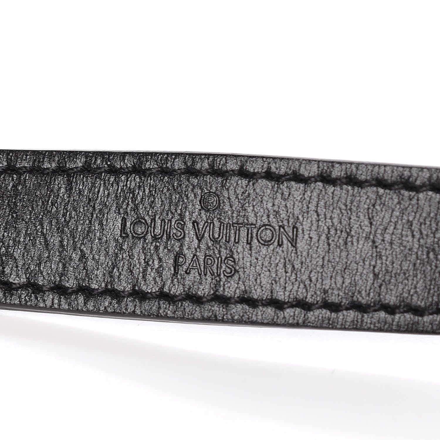 Louis Vuitton Calfskin City Steamer MM Shoulder Strap Black 3 of 4