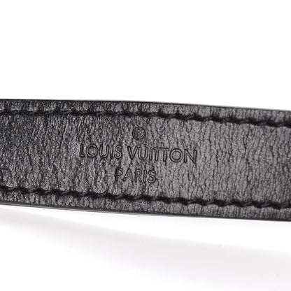 Louis Vuitton Calfskin City Steamer MM Shoulder Strap Black 3 of 4