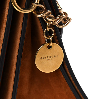 Givenchy Goatskin Suede Small GV3 Shoulder Bag Chestnut 12 of 17