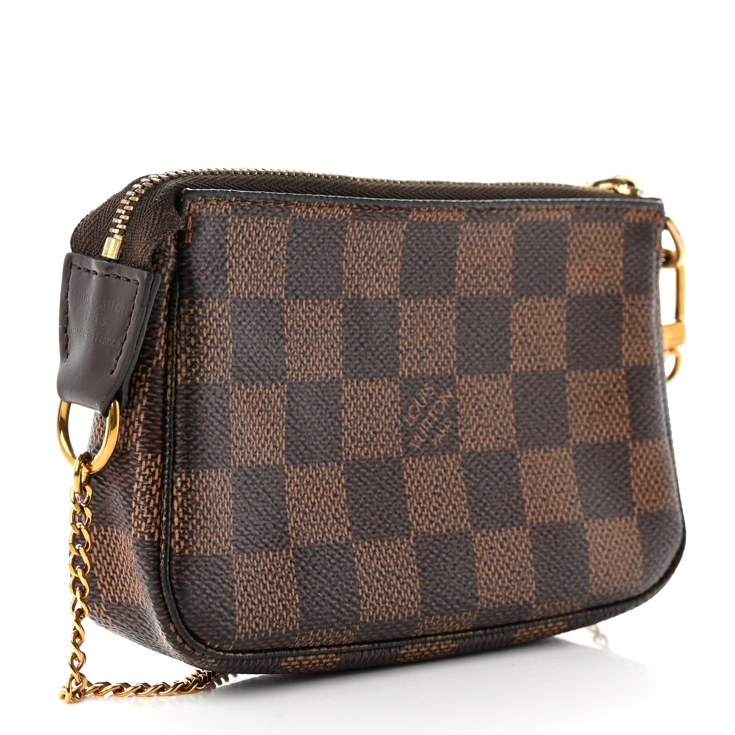 Louis Vuitton Damier Ebene Mini Pochette Accessories 3 of 8
