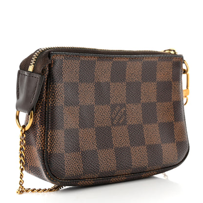Louis Vuitton Damier Ebene Mini Pochette Accessories 3 of 8