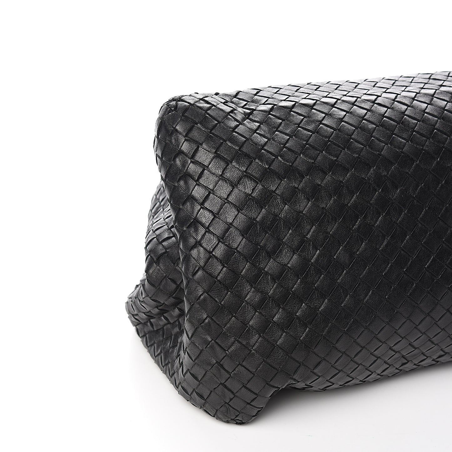 Nappa Intrecciato Large Seamless Tote Black