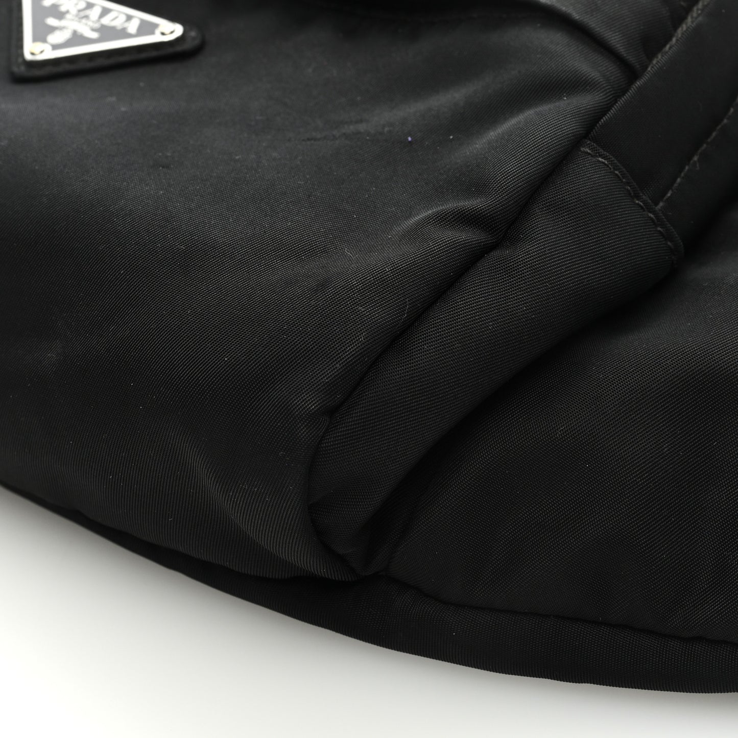 Tessuto Nylon Montagna Belt Bag Black