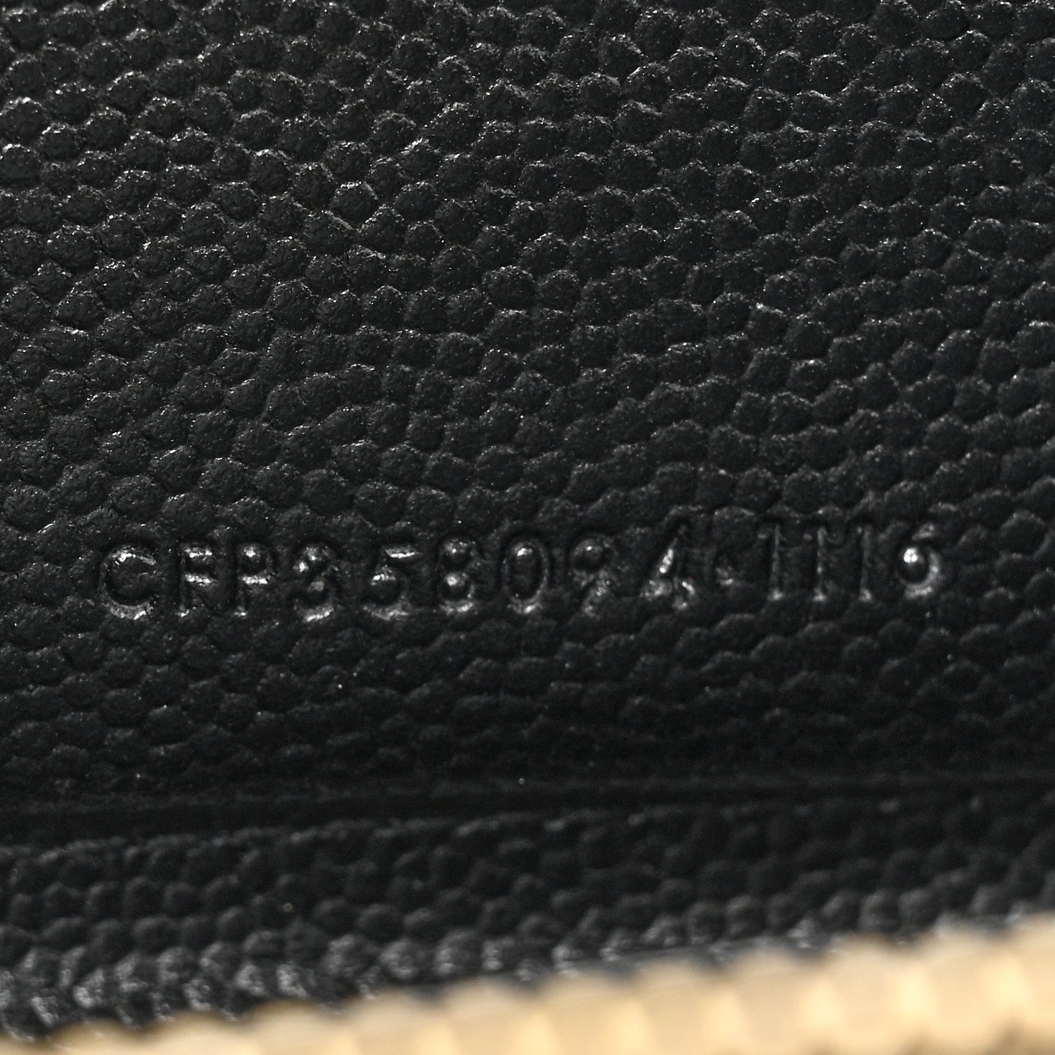 Saint Laurent Grain De Poudre Matelasse Chevron Monogram Zip Around Wallet Black 9 of 14