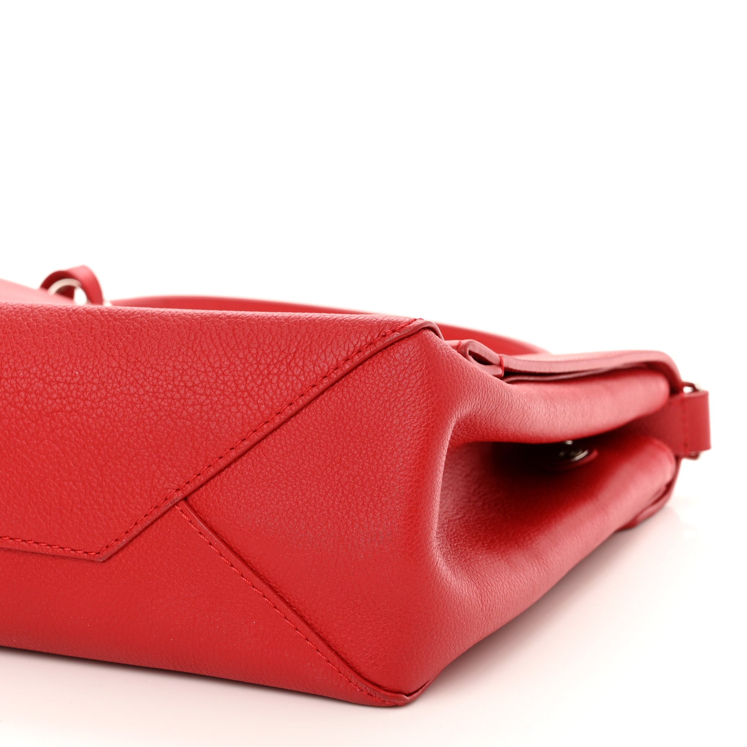 Louis Vuitton Soft Calfskin Lockme II Top Handle Rubis 9 of 9